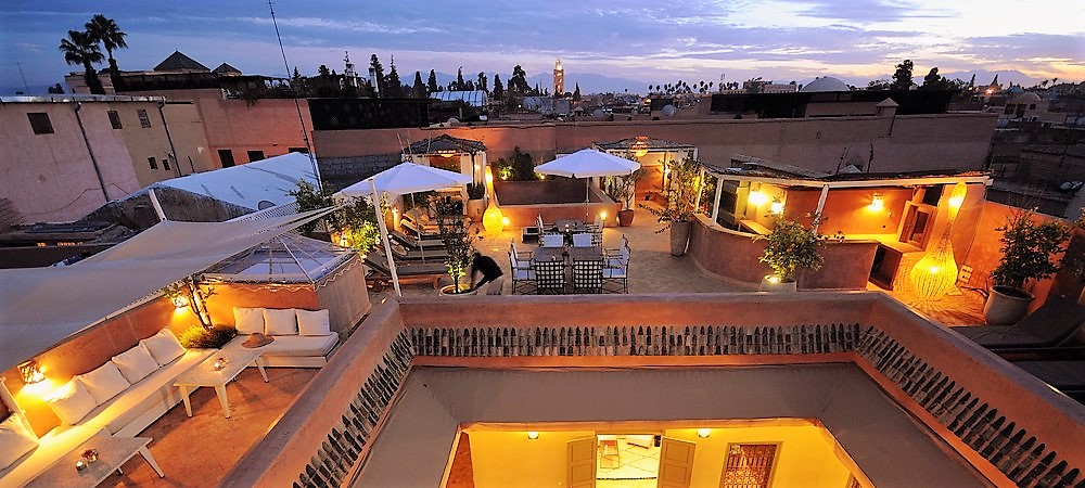 Riad Marrakech Piscine : 3 jours / 2 nuits avec une Excursion ...............145 € / personne  